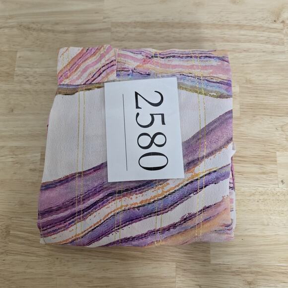 Rococo Sand Pants Womens Large Metallic Boho Drawstring Pocket Tie Dye Festival - Picture 11 of 11